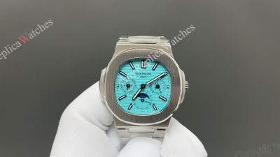 Patek Philippe Nautilus 40mm Cal.240 Movement Black/Green/Blue Face Watch